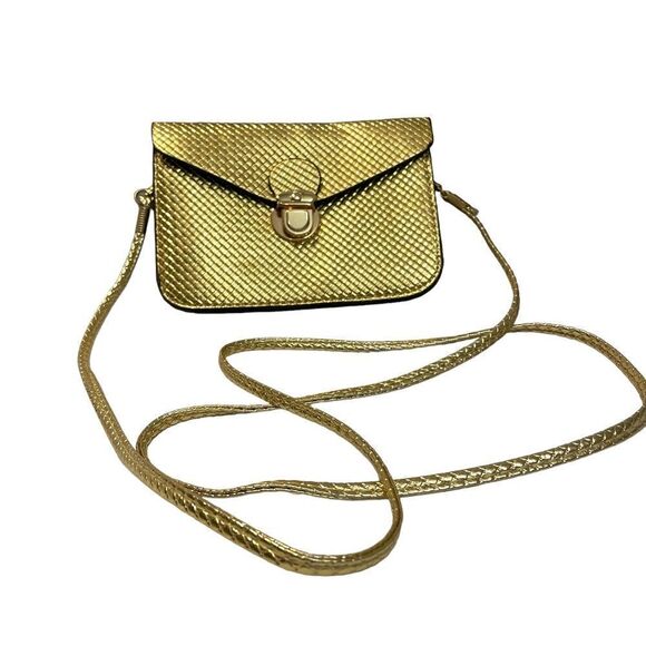 𝅺vegan Leather PU Gold Purse 💛🌻 - Picture 1 of 8